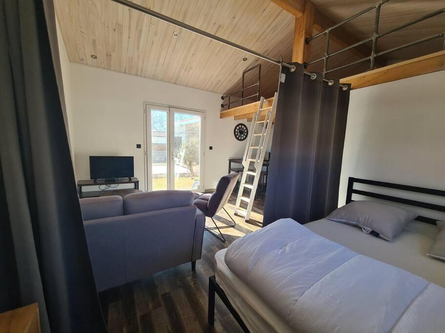 Studio De 35 M2 Parentis-en-Born Bagian luar foto
